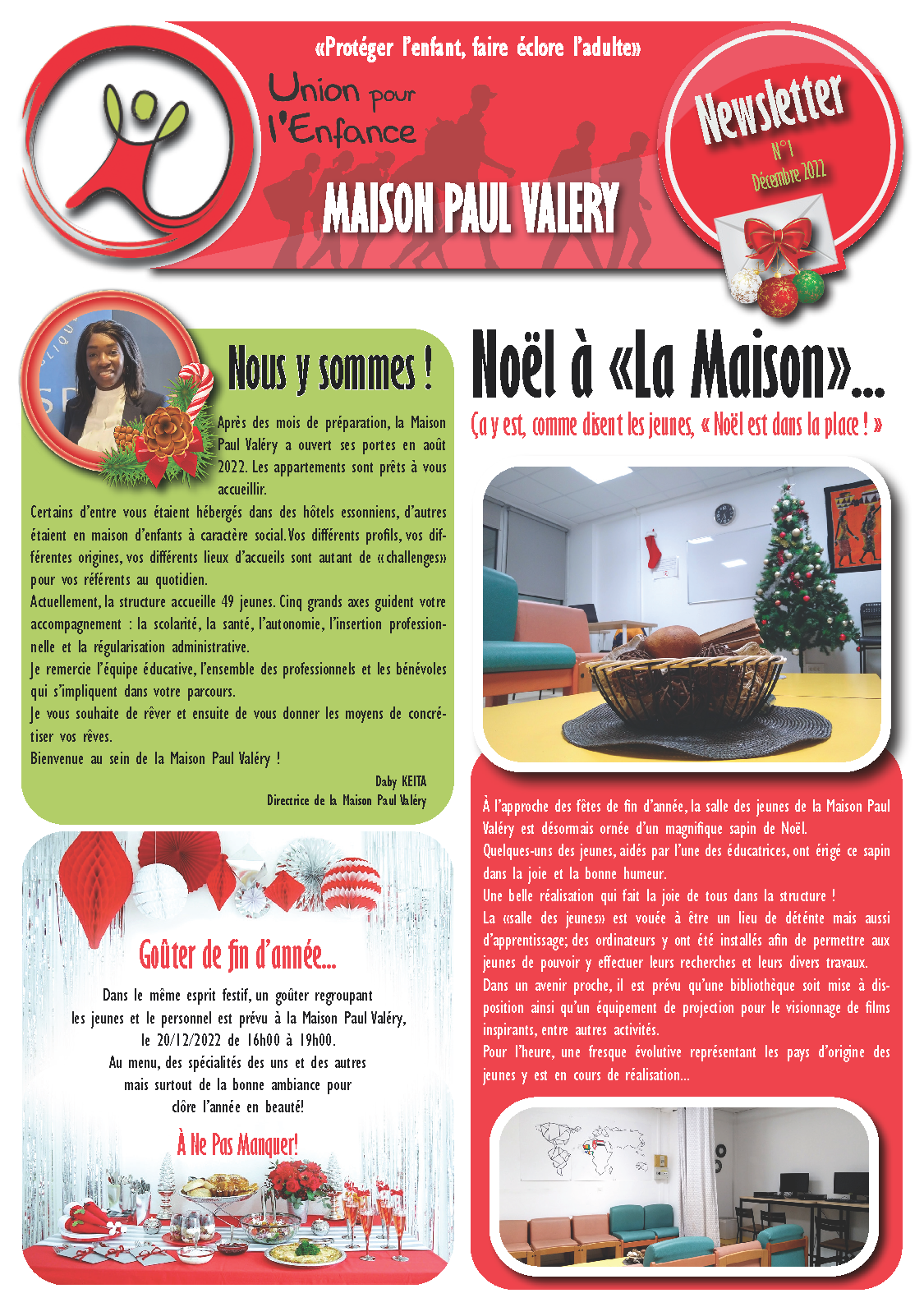 MPV Newsletter n°1 - couverture